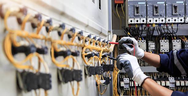 Professional Electrician technician working in Ohioville, PA